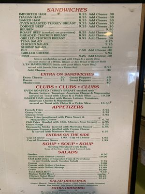 Menu photo 1 Johns Italian Deli Halethorpe, MD
