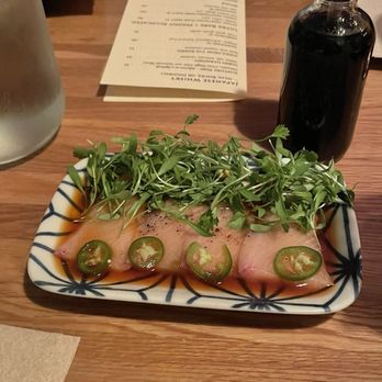 Yonsei Handrolls - Hamachi carpaccio - Japanese Near Me - Oakland, California