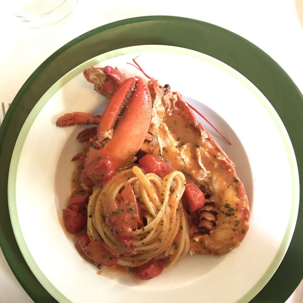 Pasta with lobster Pasta with lobster