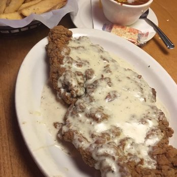 Texas Roadhouse - Country fried sirloin with steak fries and chili the best dinner I ever had. I had to bring half of it home it was so filling - Steakhouses Near Me - Dundalk, Maryland Texas Roadhouse - Country fried sirloin with steak fries and chili the best dinner I ever had. I had to bring half of it home it was so filling - Steakhouses Near Me - Dundalk, Maryland