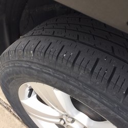 Hertz Rent A Car - Tire tree is low.