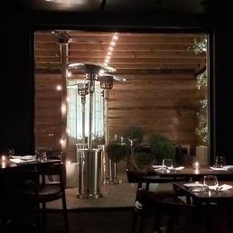 Outside seating
