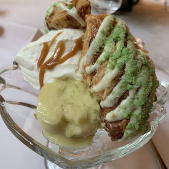 Quality Bistro - Green Apple Tarte Tatin Sundae - French Near Me - New York, New York Quality Bistro - Green Apple Tarte Tatin Sundae - French Near Me - New York, New York
