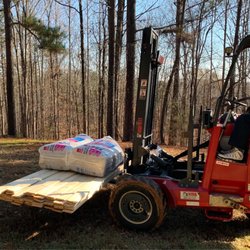 Lowe's Home Improvement - Mr. Goodson delivering my materials.