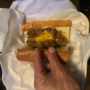 Bob's Hoagy Steaks - Small cheesesteak sandwich. Where's the beef? - Sandwiches Near Me - Hayward, California