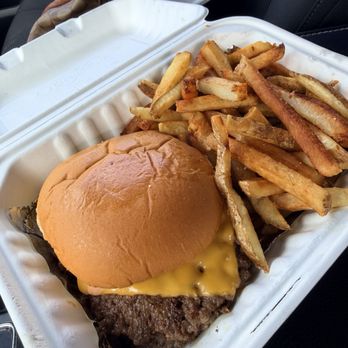Gondolas Downtown - Double smash burger with cheese - Burgers Near Me - Morristown, Vermont