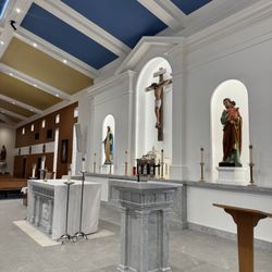 Saint Hedwig Catholic Church - New marble alter and ambo