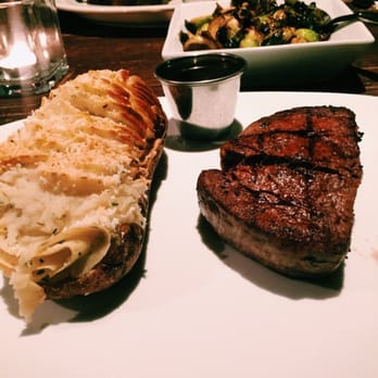 KC Prime - Filet mignon, twice baked Yukon gold, brussel sprouts - Steakhouses Near Me - Lawrenceville, New Jersey