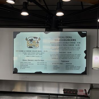 Cow & Cheese - Menu - Burgers Near Me - Maitland, Florida Cow & Cheese - Menu - Burgers Near Me - Maitland, Florida