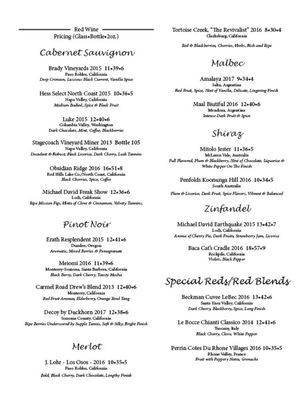 Menu photo 4 CatsEye Ottawa, IL
