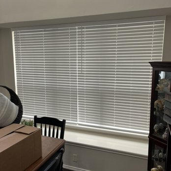 Gido’s Blinds - Large Window. Two blinds installed - Shades & Blinds Near Me Gido’s Blinds - Large Window. Two blinds installed - Shades & Blinds Near Me