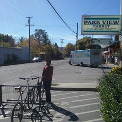 Park View Market - Bike rack out front