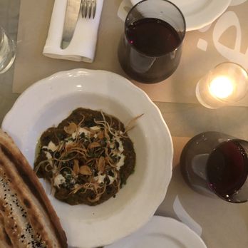 Sofreh - Eggplant and whey dip - Persian/Iranian Near Me - Brooklyn, New York Sofreh - Eggplant and whey dip - Persian/Iranian Near Me - Brooklyn, New York