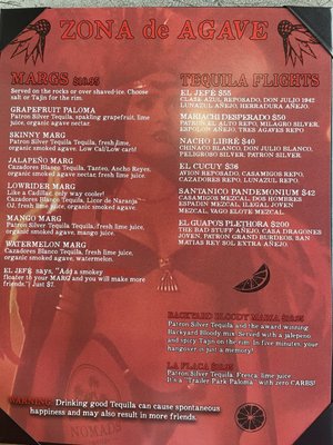 Menu photo 8 Nomads Canteen Melbourne, FL