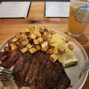 Myrtle Avenue Brewing - Steak, omelette, Hashbrowns and an IPA. - Breweries Near Me - Jacksonville, Florida Myrtle Avenue Brewing - Steak, omelette, Hashbrowns and an IPA. - Breweries Near Me - Jacksonville, Florida