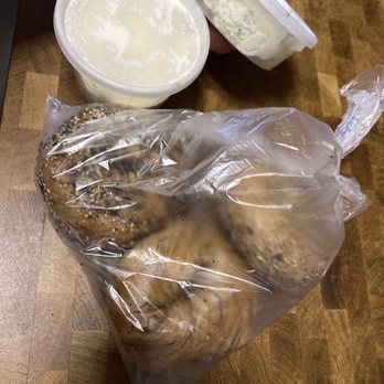 Smith Street Bagels - What we have left after what we purchased. Delicious. - Bagels Near Me - Brooklyn, New York
