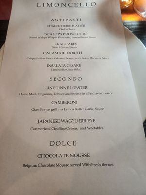 Menu photo 5 Limoncello Fresh Italian Kitchen Las Vegas, NV Menu photo 5 Limoncello Fresh Italian Kitchen Las Vegas, NV