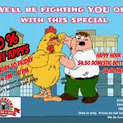 Borderline Pub & Grill - Special til further notice
