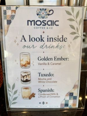 Menu photo 2 Mosaic Coffee Lisle, IL Menu photo 2 Mosaic Coffee Lisle, IL