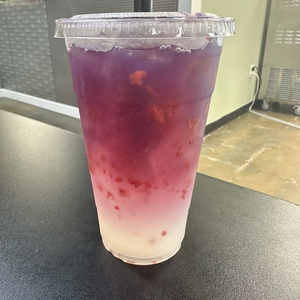 Tea-Rex NC - Blueberry Lemonade - Bubble Tea Near Me - Burlington, North Carolina