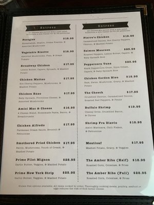 Menu photo 2 Amici Tavern North Haven, CT