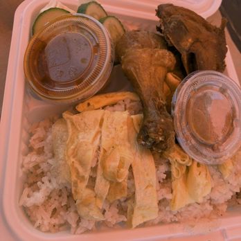 Lezat Indonesian Kitchen - Nasi Uduk Jakarta (Coconut Rice Combination) - Indonesian Near Me - San Diego, California