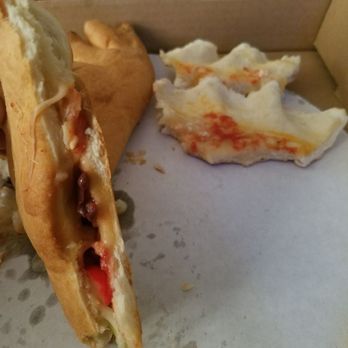 The Pan - $14 dollar calzone. Basically, pay for rock hard over cooked bread and a hint of toppings. Two thumbs down. - Pizza Near Me - Gardena, California The Pan - $14 dollar calzone. Basically, pay for rock hard over cooked bread and a hint of toppings. Two thumbs down. - Pizza Near Me - Gardena, California