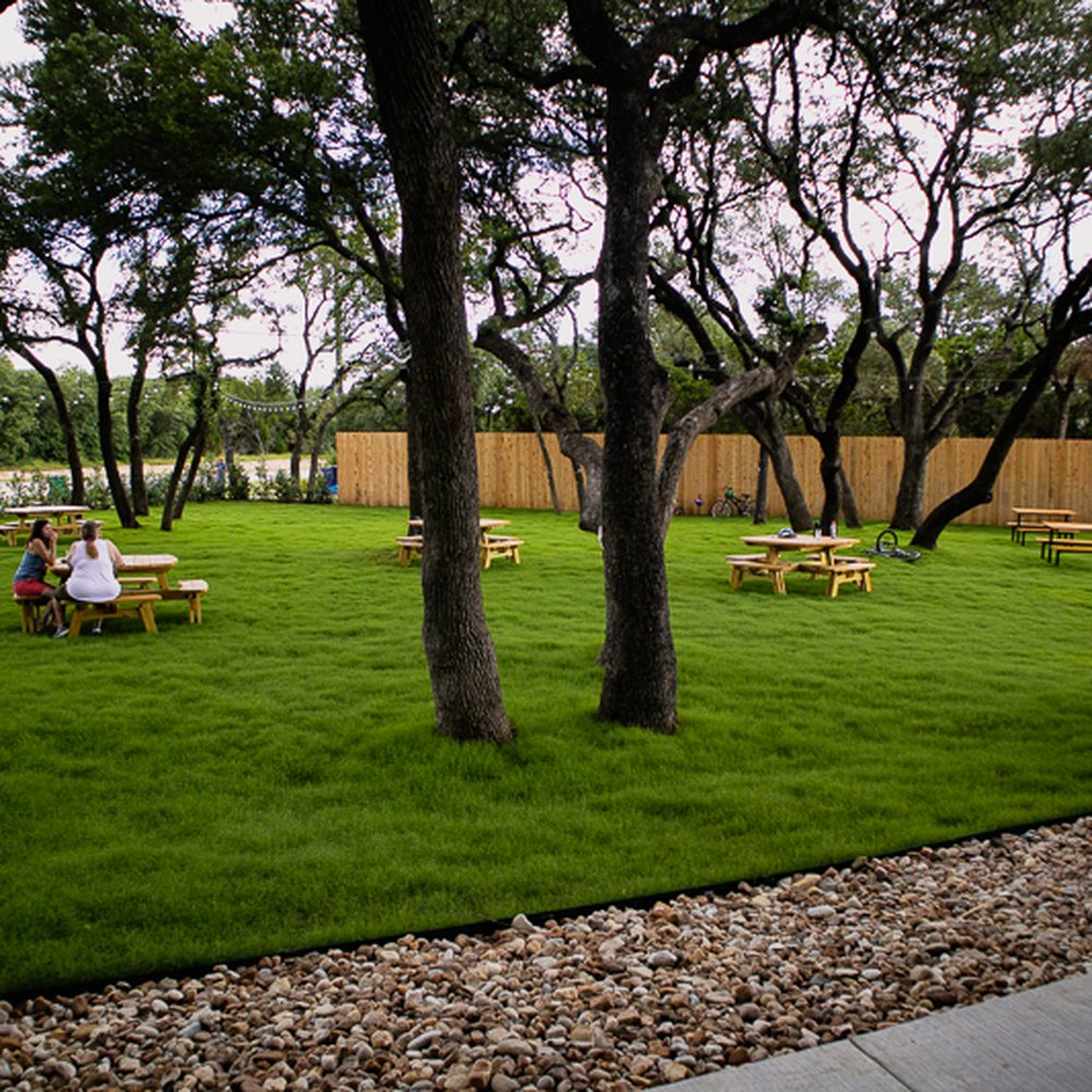 The Good Lot - Grassy area with picnic tables and lots of room. - Beer Gardens Near Me - Cedar Park, Texas The Good Lot - Grassy area with picnic tables and lots of room. - Beer Gardens Near Me - Cedar Park, Texas