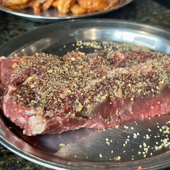 Iron Age Korean Steakhouse - Seasoned steak - Korean Near Me - Chicago, Illinois Iron Age Korean Steakhouse - Seasoned steak - Korean Near Me - Chicago, Illinois