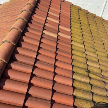 Bargain Window & Gutter Cleaning - A roof needs to be safe to walk on. With a thick layer of moss, it is not. This one is getting ready for solar panels. - Pressure Washers Near Me Bargain Window & Gutter Cleaning - A roof needs to be safe to walk on. With a thick layer of moss, it is not. This one is getting ready for solar panels. - Pressure Washers Near Me