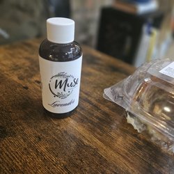 Muse Coffee Studio - He makes his own oils to put in your coffee ........wooow