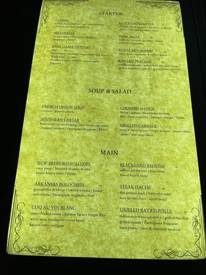 Menu photo 1 VAULT Hot Springs, AR Menu photo 1 VAULT Hot Springs, AR