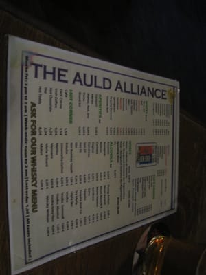 The Auld Alliance by null