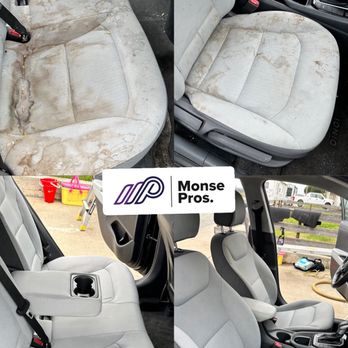 Monse Pros - Before and after deep clean interior shampoo and steam clean .. - Auto Detailing Near Me Monse Pros - Before and after deep clean interior shampoo and steam clean .. - Auto Detailing Near Me