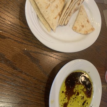 Plaka - Pita bread and olive oil and balsamic vinegar appetizer - Greek Near Me - East Elmhurst, New York Plaka - Pita bread and olive oil and balsamic vinegar appetizer - Greek Near Me - East Elmhurst, New York