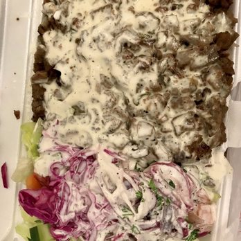 Halal Street Food - Lamb over rice platter - Mediterranean Near Me - Charlotte, North Carolina Halal Street Food - Lamb over rice platter - Mediterranean Near Me - Charlotte, North Carolina