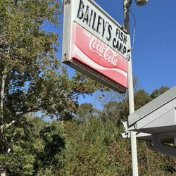 Bailey's Fish Camp - Outside Signage.