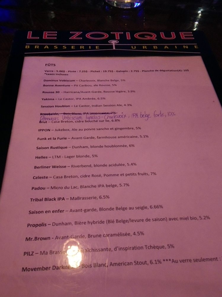 LE ZOTIQUE Updated August 2024 227 Rue SaintZotique E, Montréal