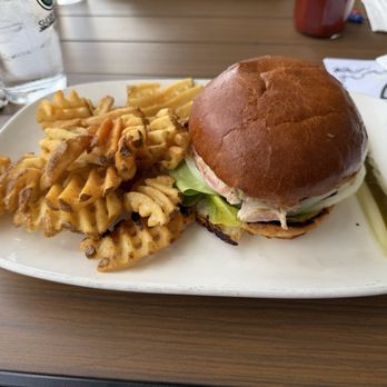 Shore Grille - Seared Ahi Sandwich - American Near Me - San Pedro, California Shore Grille - Seared Ahi Sandwich - American Near Me - San Pedro, California