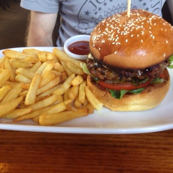 Cooper's Hotel - Massive beef burger! - Restaurants Near Me - Newtown, NSW