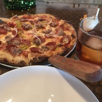 Harvest Bar + Kitchen - Their meat pizza (forget the actual menu item). Delicious! - Pizza Near Me - Columbus, Ohio Harvest Bar + Kitchen - Their meat pizza (forget the actual menu item). Delicious! - Pizza Near Me - Columbus, Ohio