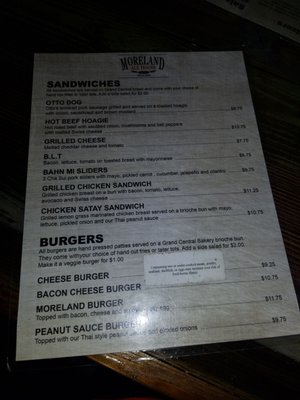Menu photo 3 Moreland Ale House Portland, OR Menu photo 3 Moreland Ale House Portland, OR
