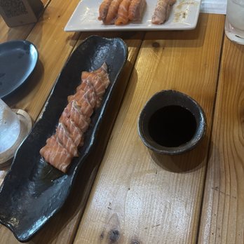 Yujo Nori - Truffle ponzu on salmon night - Japanese Near Me - Carrollton, Texas Yujo Nori - Truffle ponzu on salmon night - Japanese Near Me - Carrollton, Texas