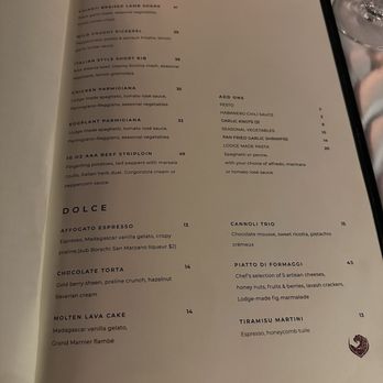 La Terrazza Dining Room and Lounge - Menu - Lounges Near Me - Banff, Alberta La Terrazza Dining Room and Lounge - Menu - Lounges Near Me - Banff, Alberta