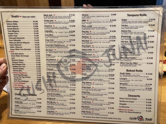 Menu photo 7 Sushi Junai 2 Austin, TX