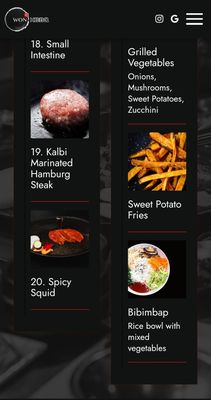 Menu photo 1 Won KBBQ Carle Place, NY Menu photo 1 Won KBBQ Carle Place, NY