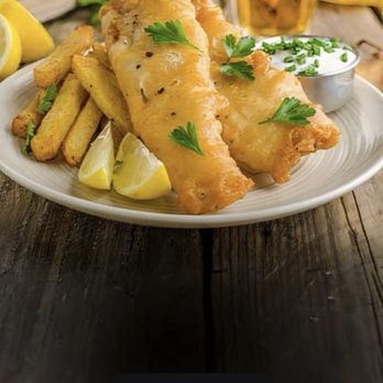 Oceans Restaurant - They advertise beer battered. The pic I made my decision on. I did not receive that , They were more like processed fish sticks - American Near Me - Panama City Beach, Florida Oceans Restaurant - They advertise beer battered. The pic I made my decision on. I did not receive that , They were more like processed fish sticks - American Near Me - Panama City Beach, Florida