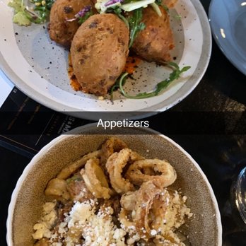Lewis & Main - Cauliflower balls and calamari appetizer - New American Near Me - Monroe, Washington Lewis & Main - Cauliflower balls and calamari appetizer - New American Near Me - Monroe, Washington