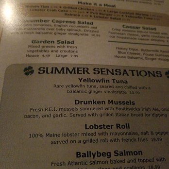 Patrick's Pub & Eatery - Perusing the menu. Looks like some healthy options - American Near Me - Gilford, New Hampshire Patrick's Pub & Eatery - Perusing the menu. Looks like some healthy options - American Near Me - Gilford, New Hampshire