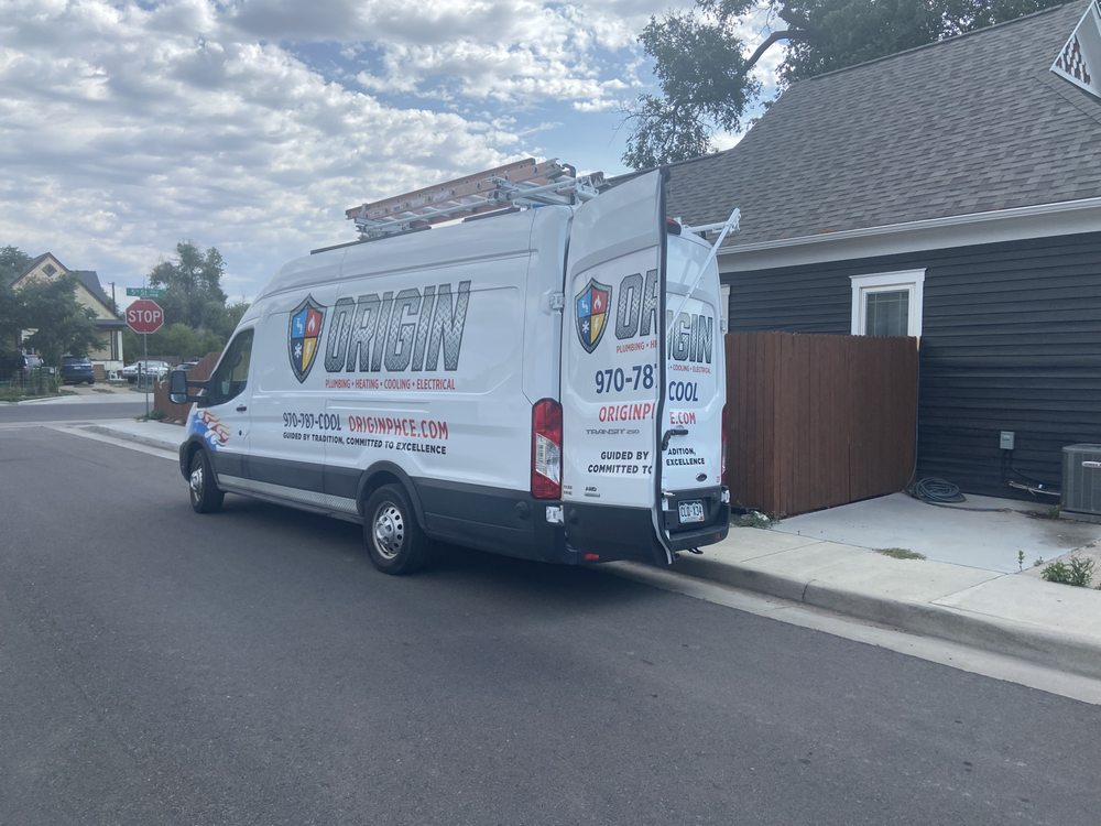 Slide of Origin Plumbing Heating Cooling Electrical